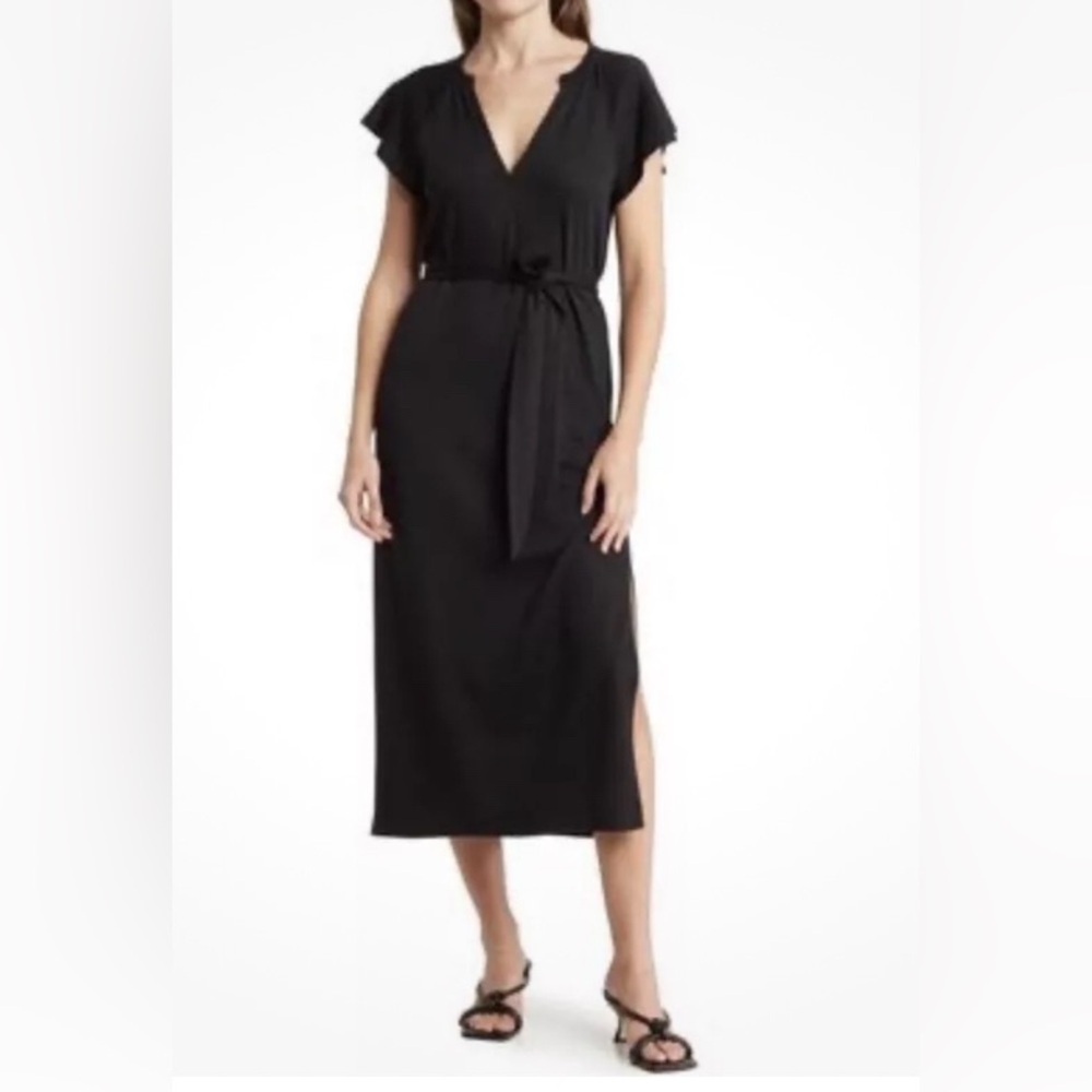 New PAIGE Blossom Dress in Black Size XS
